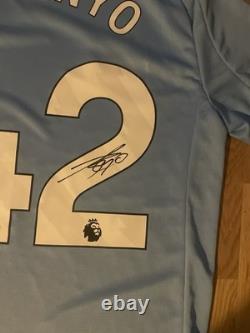 Antoine Semenyo Signed 25/26 Manchester City Shirt with EXACT PHOTO PROOF & COA