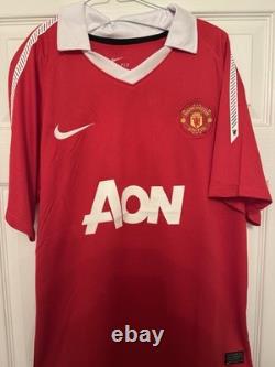 Authentic Wayne Rooney #10 Signed Man United Jersey (Beckett Certified)