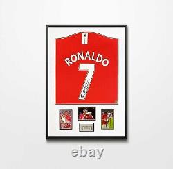 Authentically Signed Cristiano Ronaldo Signed Shirt 2008 Manchester United