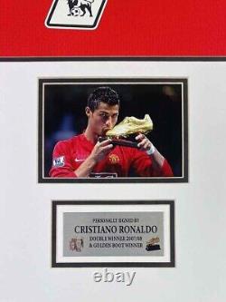 Authentically Signed Cristiano Ronaldo Signed Shirt Manchester United