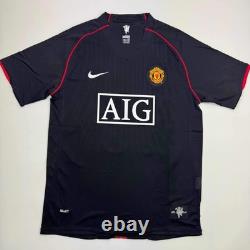 Autographed/Signed Wayne Rooney Manchester United Black Jersey Beckett BAS COA
