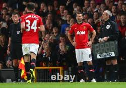 BGS Ryan Giggs Last Manchester United Game Hull 2014 Signed Auto Ticket
