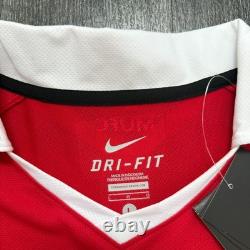 BNWT Signed Nike Manchester United 2010/2011 Home Shirt Mens Large L