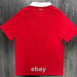 BNWT Signed Nike Manchester United 2010/2011 Home Shirt Mens Large L