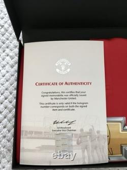 BRAND NEW- Manchester United Signed Full Team Home Shirt, Presentation Box & COA