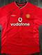 BRAND NEW SIGNED Original Umbro Manchester United 2000/2001 Home Shirt Medium