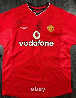 BRAND NEW SIGNED Original Umbro Manchester United 2000/2001 Home Shirt Medium