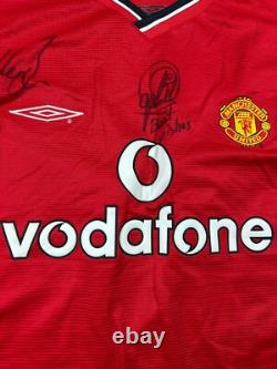 BRAND NEW SIGNED Original Umbro Manchester United 2000/2001 Home Shirt Medium