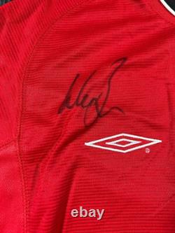 BRAND NEW SIGNED Original Umbro Manchester United 2000/2001 Home Shirt Medium