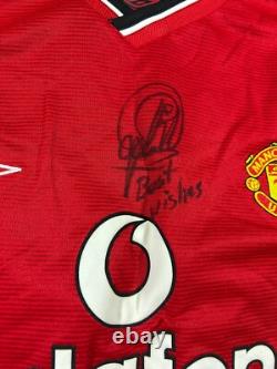 BRAND NEW SIGNED Original Umbro Manchester United 2000/2001 Home Shirt Medium