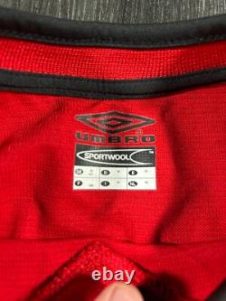 BRAND NEW SIGNED Original Umbro Manchester United 2000/2001 Home Shirt Medium