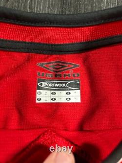 BRAND NEW SIGNED Original Umbro Manchester United 2000/2001 Home Shirt Medium