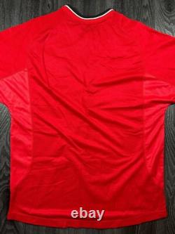 BRAND NEW SIGNED Original Umbro Manchester United 2000/2001 Home Shirt Medium