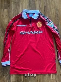 Beckham Signed Manchester United Home Shirt
