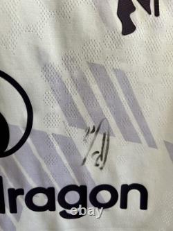 Benjamin Sesko And Luke Shaw Hand Signed Manchester United Away 2026 Shirt