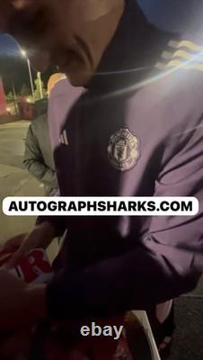 Benjamin Sesko Autographed 25/26 Third Kit Manchester United