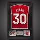 Benjamin Sesko Hand Signed Manchester United Football Shirt With COA &pound;295