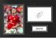 Benjamin Sesko Signed 12x8 Photo Display Manchester United Autograph COA