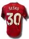 Benjamin Sesko Signed Manchester United 2025/26 Home Shirt (acg Cert Ag16598)