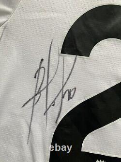 Bernardo Silva #20 Signed Manchester City 23/24 Away Football Shirt with COA