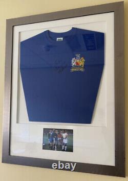 Bobby Charlton Framed Signed Manchester United 1968 Football Shirt Ed