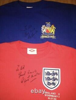 Bobby Charlton Framed Signed Manchester United 1968 Football Shirt Ed