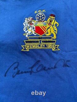 Bobby Charlton Signed Manchester United 1968 European Cup Winners Shirt England