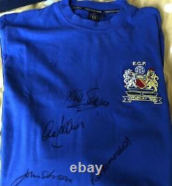 Boxed Multi Signed Manchester United Shirt 1968 European Cup Winners