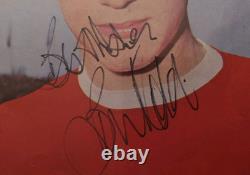 Brian Kidd Manchester United 1968 SIGNED 13 x 9 MOUNTED & FRAMED Stunning Gem