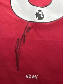Bruno Fernandes #8 Hand Signed Manchester United Football Shirt with Photo Proof