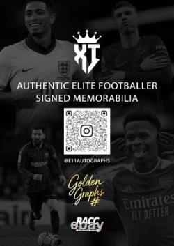 Bruno Fernandes & Bryan Mbuemo Signed & Framed Manchester United Display