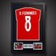 Bruno Fernandes Hand Signed And Framed Manchester United Shirt &pound;299