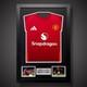 Bruno Fernandes Hand Signed And Framed Manchester United Shirt &pound;349 With COA