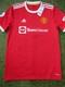 Bruno Fernandes Hand Signed Manchester United Home Football Shirt Autograph