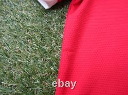 Bruno Fernandes Hand Signed Manchester United Home Football Shirt Autograph