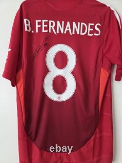 Bruno Fernandes Manchester United Signed Shirt