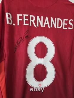 Bruno Fernandes Manchester United Signed Shirt