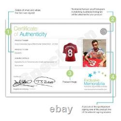 Bruno Fernandes Signed Manchester United 2022-23 Football Shirt