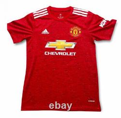 Bruno Fernandes Signed Manchester United ADIDAS Jersey Beckett