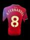 Bruno Fernandes Signed Manchester United Home Shirt Exact Photo Proof