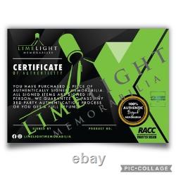 Bruno Fernandes Signed Manchester United Home Shirt With Coa And Photo Proof Bruno Fernandes Signed Manchester United Home Shirt With Coa And Photo Proof