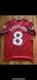 Bruno Fernandes Signed Manchester United Home Shirt With Coa Included
