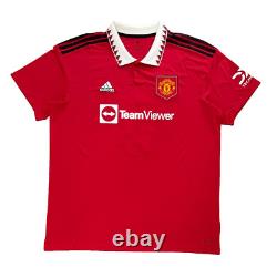 Bruno Fernandes Signed Manchester United Jersey BAS Beckett Witnessed