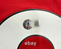 Bruno Fernandes Signed Manchester United Jersey BAS Beckett Witnessed
