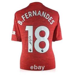 Bruno Fernandes Signed Manchester United Shirt