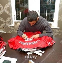 Bruno Fernandes Signed Manchester United Shirt 2022-23, Home, Number 8