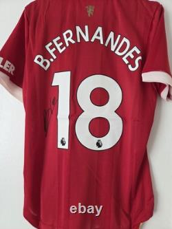 Bruno Fernando's Signed Manchester United Shirt