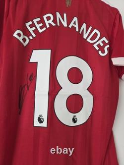 Bruno Fernando's Signed Manchester United Shirt