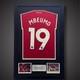 Bryan Mbeumo Hand Signed And Framed Manchester United Football Shirt £349