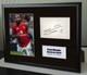 Bryan Mbeumo Manchester United Hand Signed Mounted & Framed A4 Tribute COA